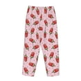 thumbnail image 5 of Goofa Watermelon Ice Cream Printed Soft Pajama Pants for Women, Wide Leg Comfy Casual Lounge Yoga Pants-X-Large, 5 of 9