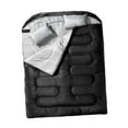 thumbnail image 3 of Almencla Double Sleeping Bag Portable for Outdoor Activities Mountaineering Black, 3 of 8