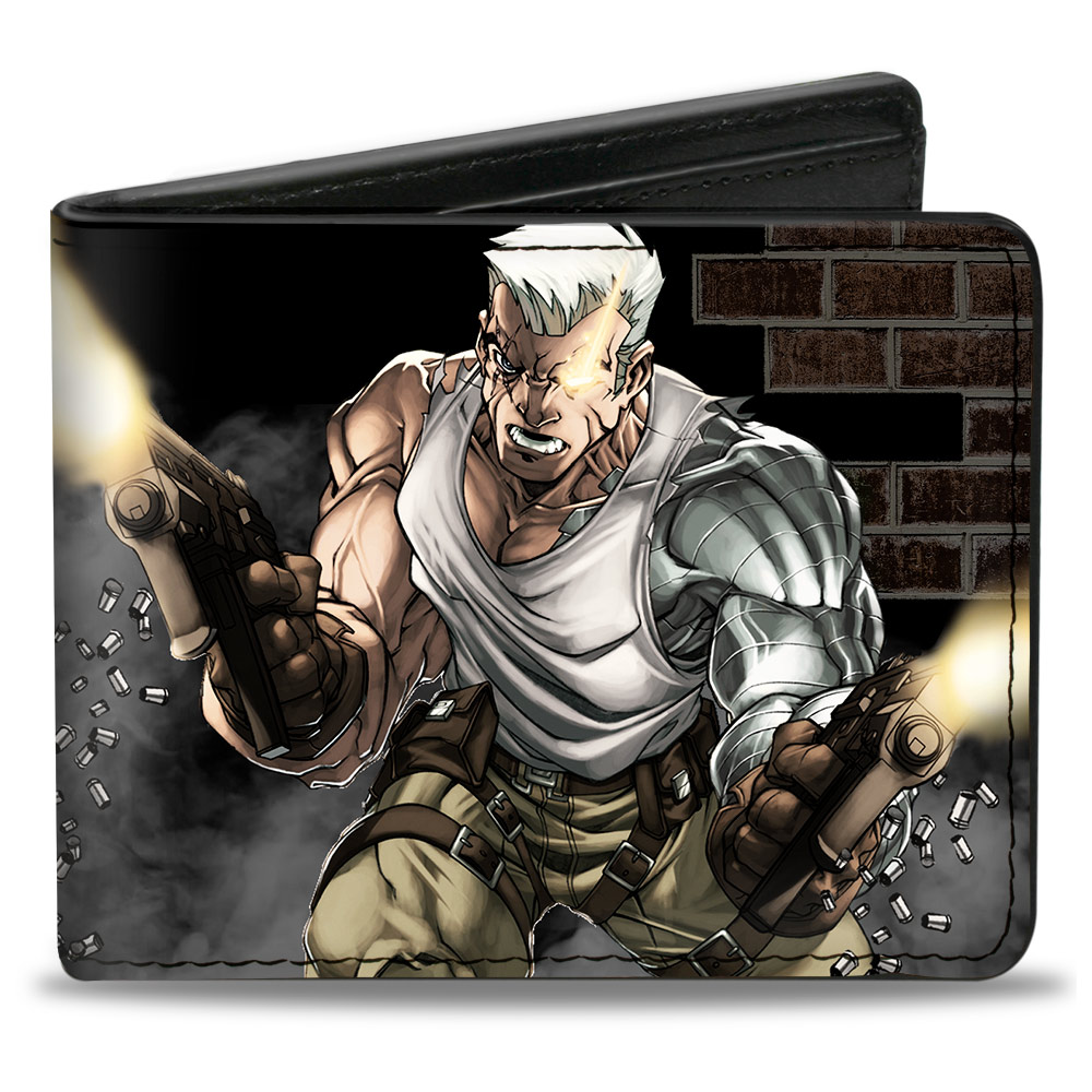Wallet Bifold PU Cable