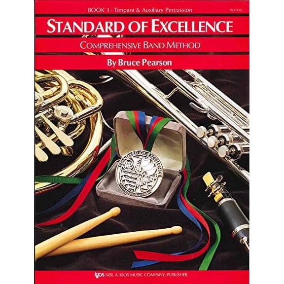 W21TM - Standard of Excellence Book 1 Timpani and Auxiliary Percussion