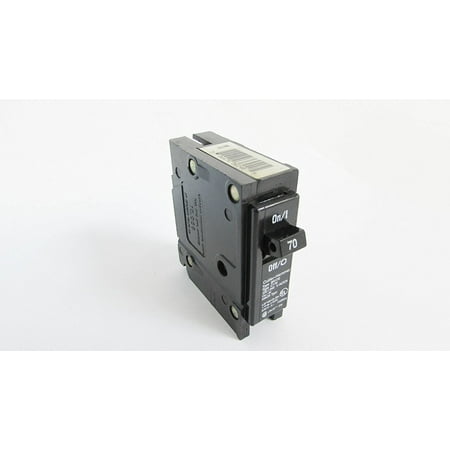 Cutler Hammer 1 Pole - Cutler Hammer br170 Circuit Breaker, 1-Pole 70-Amp, Classification: Standard Small Frame Breaker By Cutler Hammer