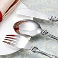 thumbnail image 4 of Exaggerated Bossy Creative Skull Handle Kitchen Stainless Steel Silverware Tableware Flatware Cutlery Knives Forks Spoons Set,hotel Home Theme Restaurant Banquet (Fork), 4 of 8