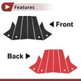 thumbnail image 3 of Pegatina Antirrayaduras para el Pilar de la Ventana de Bargains Únicos Cubierta de los Pilares para Ford Mach-E 2021-2022 Negro Frontal Trasero Izquierdo Derecho 6 Pcs, 3 of 6