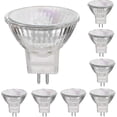 thumbnail image 1 of 12v 35w Halogen Lamps Gu5.3 Spot Base Warm White, Dimmable, Pack Of 8, 1 of 4