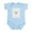 Sky Blue, variant on CafePress - Little Ham Infant Bodysuit - Baby Light Bodysuit, Size Newborn - 24 Months