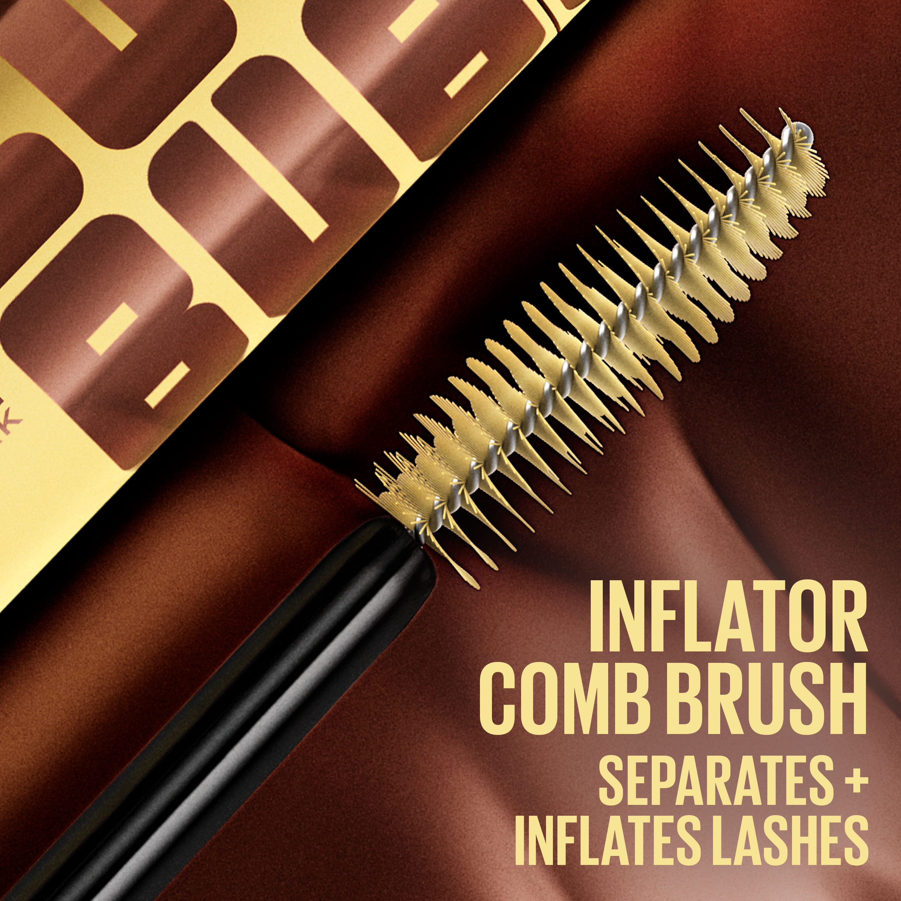 Maybelline New York Colossal Bubble Washable Mascara, Copper Brown, 0.24 fl oz
