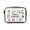 B, variant on ZLBDYG Transparent Categorized Storage Bags with Four Cute Pattern Designs for Organization, Portable Travel Organizer for Toiletries Cosmetics Medicines and Electronics