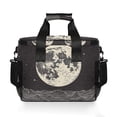 thumbnail image 7 of FORMRS Insulated Cooler Bag 24 Cans Capacity Soft Leakproof Lunch Box with Side Pockets, Beige Moon, 7 of 7