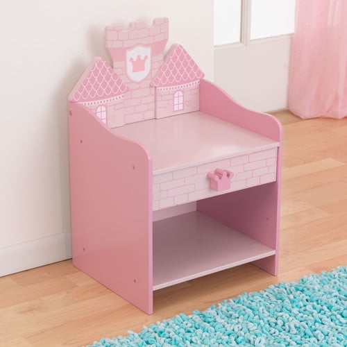 Kidkraft Princess Castle 1 Drawer Nightstand Walmart Com Walmart Com