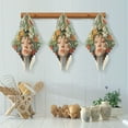 thumbnail image 5 of 6 Pieces of Kitchen Towels 11x11Inch Kitchen Dish Cloths Kitchen Dish Towels Reuseable Cleaning Cloths Flower and Maiden, 5 of 9