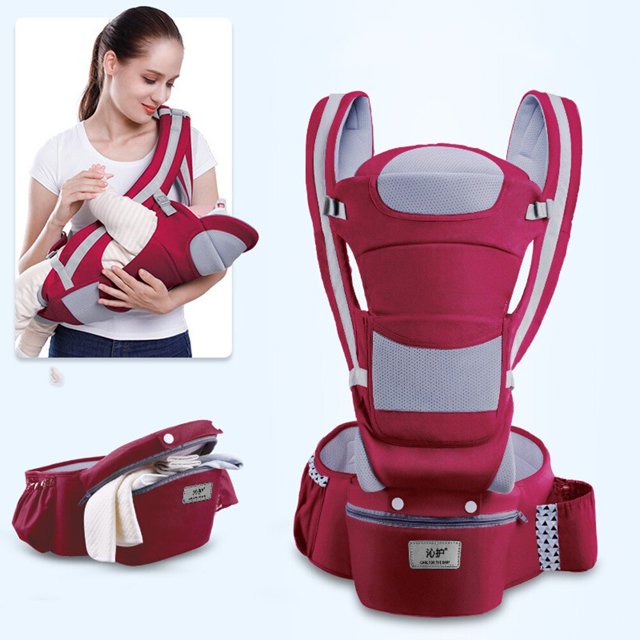 Portabebés ergonómico de 0 a 36M para bebé, cabestrillo para bebé, eslinga para bebé, canguro para viaje