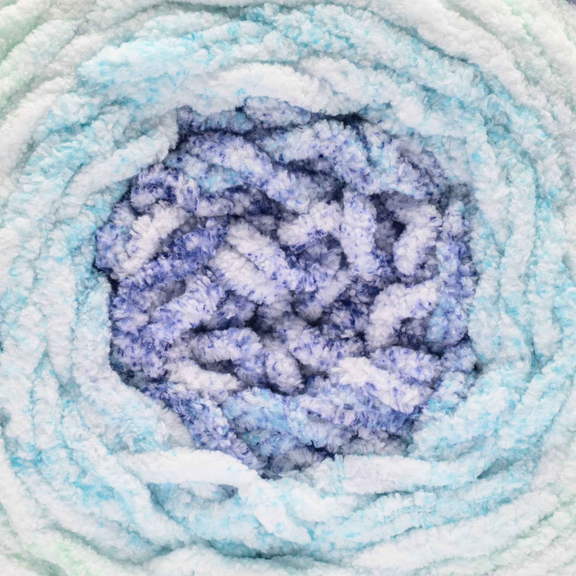 Bernat Blanket Ethereal Stripes, Lagoon, 10.5oz(300g), Super Bulky , Polyester