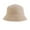 Khaki, variant on Prolriy Bucket Hat Unisex Double Side Wear Reversible Bucket Hat Trendy Cotton Twill Canvas Sun Fishing Hat Fashion Cap Hats for Men Women Black