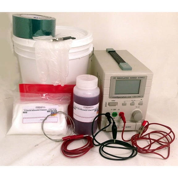 Caswell Titanium & Niobium Anodizing Kit