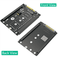 thumbnail image 2 of 2X M.2 NVME Key M SSD to SFF-8639 U.2 Adapter Riser Converter with Frame Bracket Support 2230 2242 2260 2280 M.2 SSD, 2 of 5
