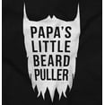 thumbnail image 2 of Papa's Little Beard Puller Humor Toddler Boy Girl T Shirt Infant Toddler Brisco Brands 12M, 2 of 6