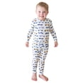 thumbnail image 1 of Pijama Posh Peanut Enzo para niños de 5 a 6 años, suave viscosa, bambú, 1 of 7