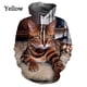 thumbnail image 5 of Sudadera con capucha con estampado de gato bonito para hombres y mujeres, sudaderas casuales divertidas con gatos, sudaderas, tops de ropa de calle, sudaderas de mujer, 5 of 5