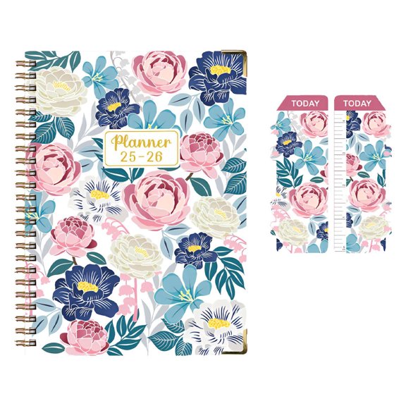 CCOCC 2025 Planner,Simple Design Monthly Planner 2025,Efficient Daily Recording Weekly Planner,Style1,A5
