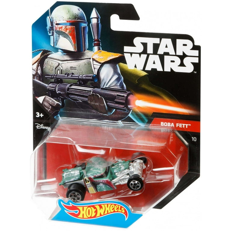 Hot Wheels Star Wars Boba Fett Character Car