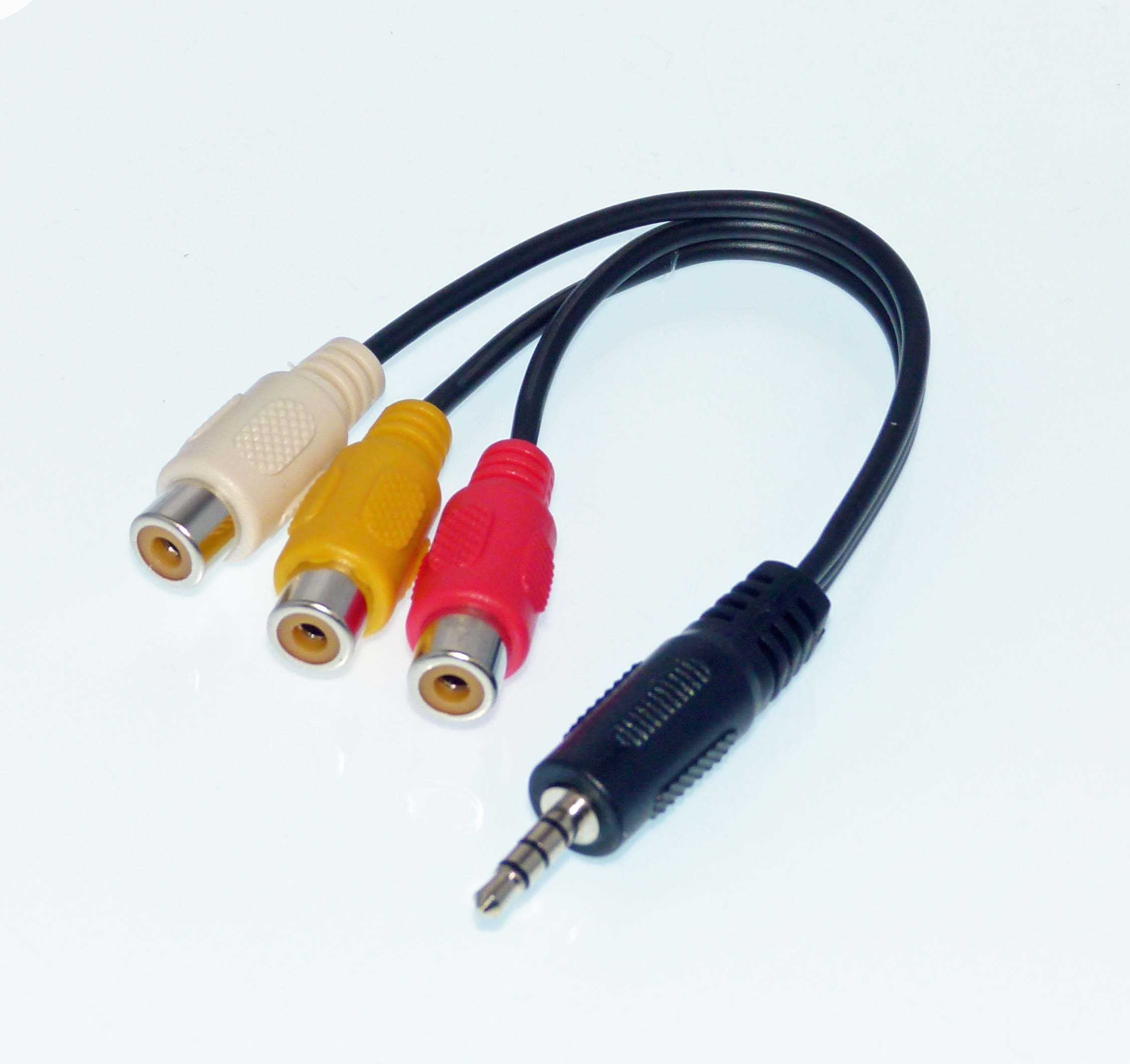 Philips USA Composite Video Cable With Gold Tips 6