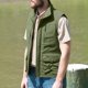 thumbnail image 1 of Ceisia Men's Relaxed Fit Multi-Pocket Utility Vest - Stand-Up Collar Zip Front Army Green M Gifts, 1 of 7