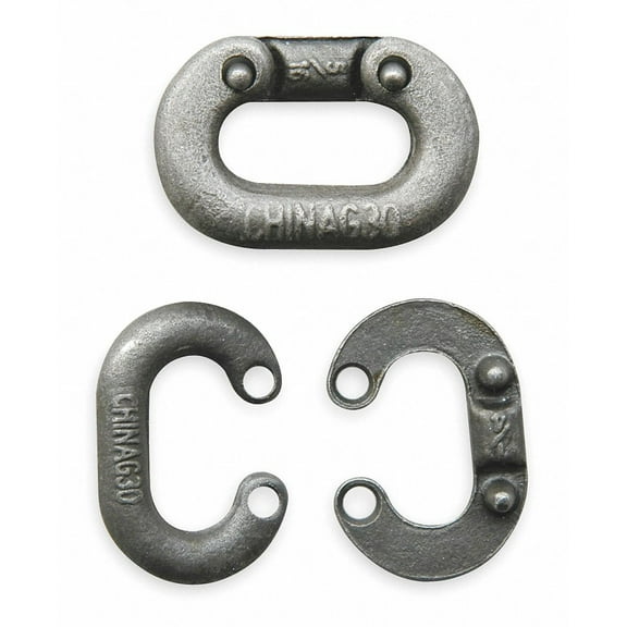 Dayton Connecting Link,1/4 in,1,250 lb Load Cap 1DJP9