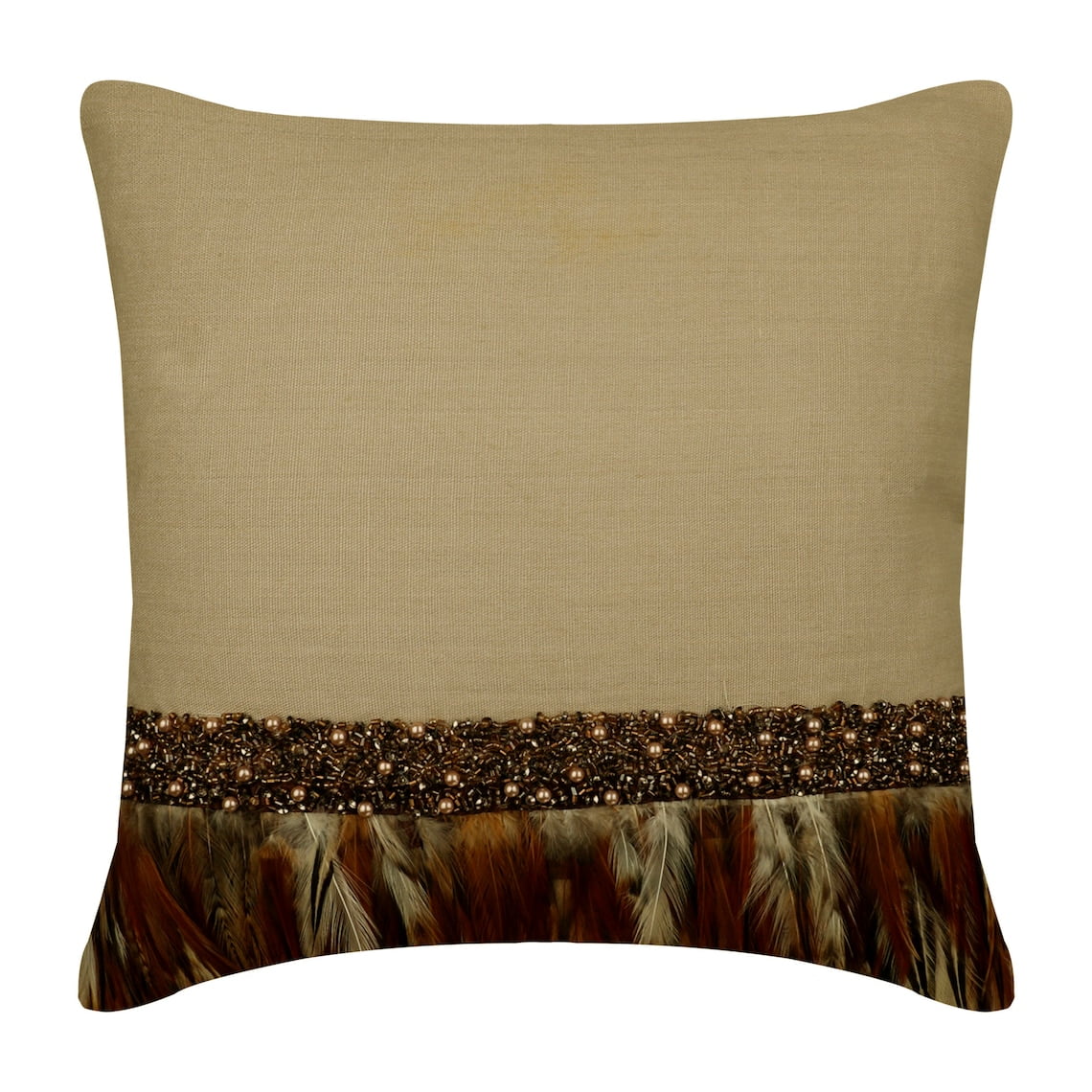 Throw Pillow Covers, Decorative Beige 12"x12" (30x30 cm) Throw Pillows