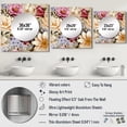 thumbnail image 4 of Designart "Blossoming Spring Array" floral Square Mirror For Wall Decor - Large Multicolor Square Printed Wall Mirror Art - Square Cottage Mirror - Wall Mounted Square Large Mirror, 4 of 5