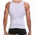 thumbnail image 3 of Yaoyar Mens Body Shaper Slimming Tummy Vest Thermal Compression Shirt Tank Top Shapewear under $10, 3 of 5