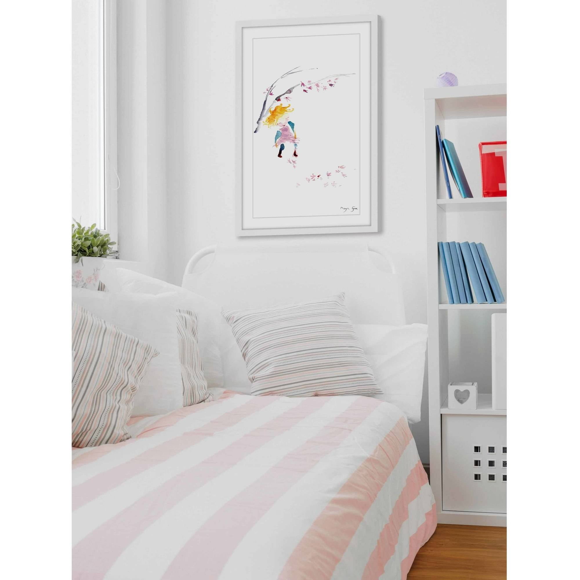 Marmont Hill "Under a Tree" by Maya Gur Framed Painting Print