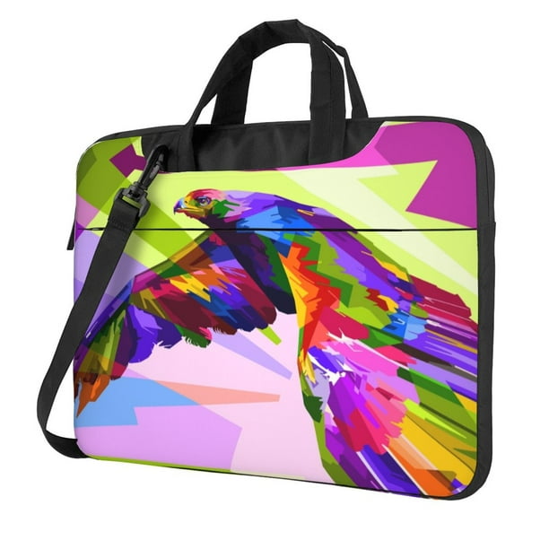 Multicolor Eagle Laptop Bag, 14 inch Laptop or Tablet, Business Casual