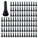 thumbnail image 1 of Vástagos De Válvula De Neumático TR413 Vástagos de válvula de neumático sin cámara de coche Piezas de automóvil de válvula de aire de neumático de vacío negro, 1 of 9