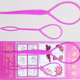thumbnail image 3 of Douhoow 2Pcs Ponytail Creator Plastic Loop Hair Styling Tools Hair Braid Maker Fashion Salon, 3 of 3