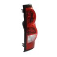 thumbnail image 5 of For Chevy Silverado 1500/3500 2004 2005 2006 Tail Light Passenger Side | Clear and Red Lens | Black/Chrome Housing | Fleetside | Single Wheel | Replacement For GM2801174 | 19169005, 15844156, 5 of 7