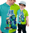 thumbnail image 6 of Monsters University Adult's Shirt Novelty Short Sleeve Animation Print Top for Adult for Sports and Travel, 6 of 11