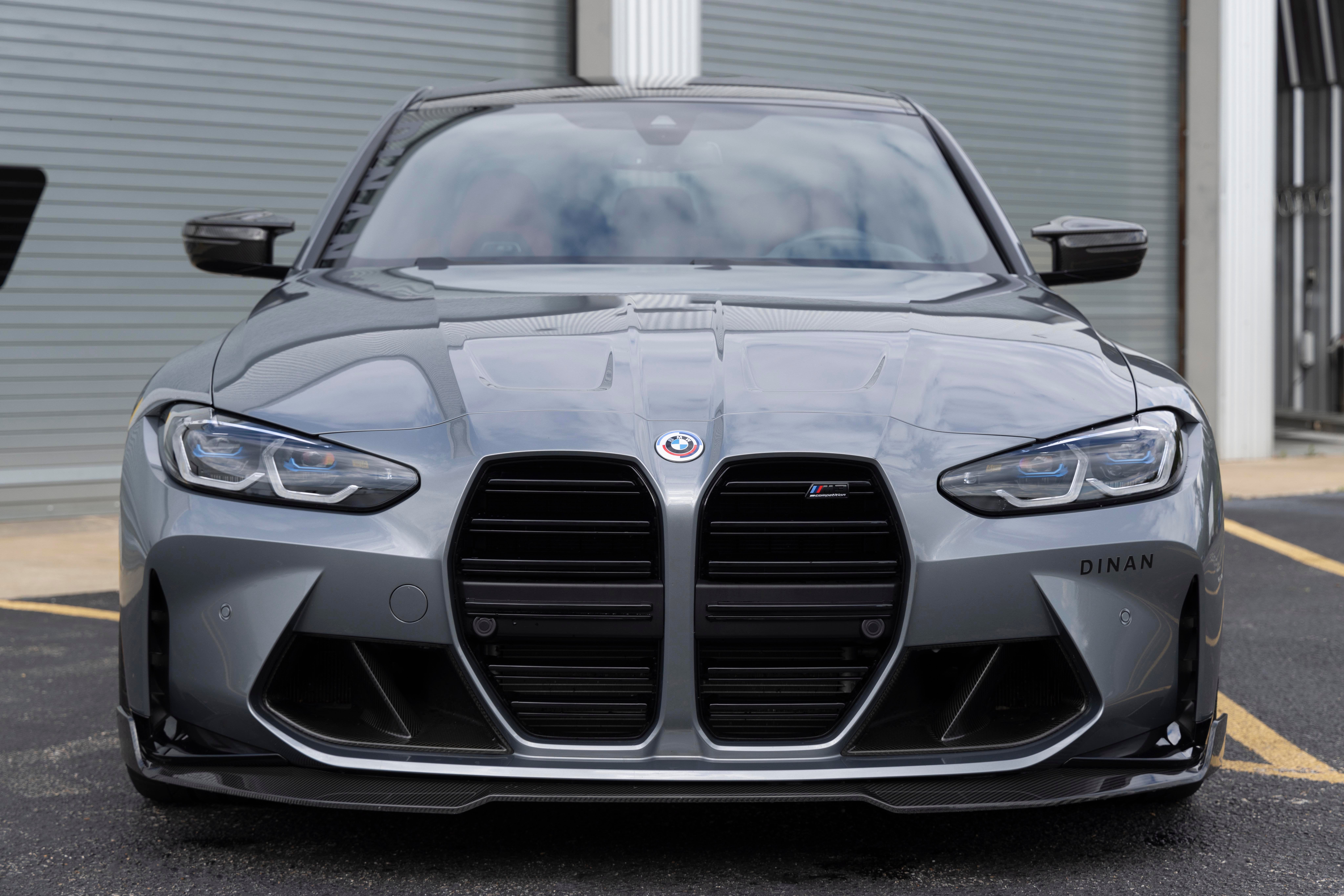 Dinan D980-0029 Performance Front Lip - Gloss Twill Carbon Fiber