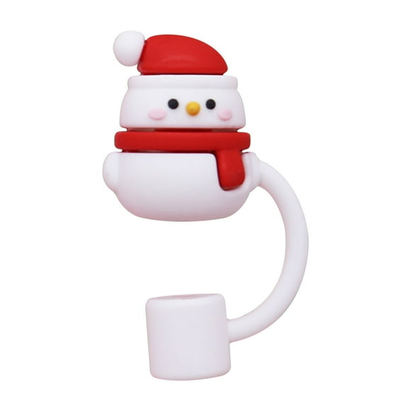 Sentmoon Up to 90% Off Straw Tip Caps Reusable Drinking Tip Caps Straw Stoppers, Glass Straw Tops For 10mm Straws (Cute Series) Deals of the Day Clearance Prime