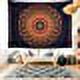 thumbnail image 2 of Tapiz de mandala bohemio, tapices hippie estéticos, pared Vintage A, 2 of 5