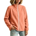 thumbnail image 2 of yillto Fleece Jacket Women Zip up Lightweight Soft Warm Winter Jackets for Women with Pockets Hiking Coat, 2 of 7