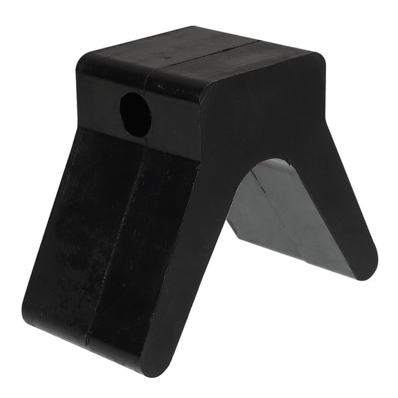 IBASETOY Boat Trailer Bow Stop Rubber Block V Style Easy Install Durable Support for Fishing Ski Boat