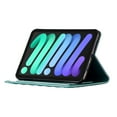 thumbnail image 4 of Dteck Case for iPad mini (A17 Pro) 8.3 inch 2024/iPad mini 6th Gen,Shockproof Leather Case Card Holder Wallet Kickstand Folio Cover for iPad mini 6/mini 7,Green, 4 of 5