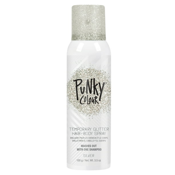 Punky Temporary Hair Color Spray Silver 3 5oz Walmart Com Walmart Com