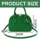 thumbnail image 2 of Bolso bandolera de piel sintética estilo retro para mujer, de primavera, color verde, 2 of 5