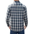 thumbnail image 2 of sogami Men's Long Sleeve Button Down Shirt Soft Flannel Plaid Shirts, 2 of 7