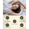 thumbnail image 2 of California King Tencel Lyocell Sheets Set - Cooling, Silky Soft Eucalyptus Bed Sheets, Deep Pocket 16", Moisture Wicking, 2 of 17
