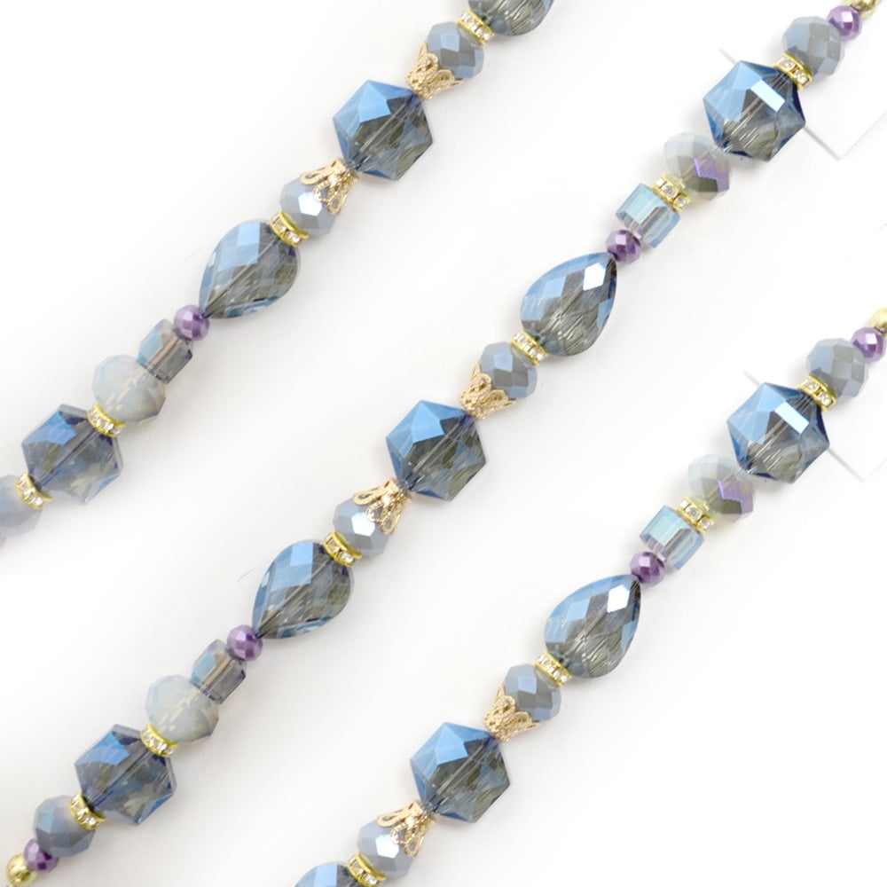 Jesse James Brand Beads 7' Lilac Glass Bead Strand