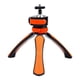 thumbnail image 1 of Mini trípode ligero para teléfono inteligente y cámara pequeña. Soporte de escritorio. naranja, 1 of 6