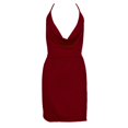 thumbnail image 4 of MesaSe Femmes Sexy Robe d'Été Mode Femmes Sexy Profonde V-Cou Licol Dos Nu Fente Mini Partie Club Robe, 4 of 6