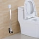 thumbnail image 4 of Baño Cepillo de inodoro, con mango largo antideslizante Secado rápido Cerdas suaves Limpiador de inodoro Cepillo de limpieza de inodoro Limpiador blanco Sunnimix Cepillo de baño para inodoro, 4 of 8